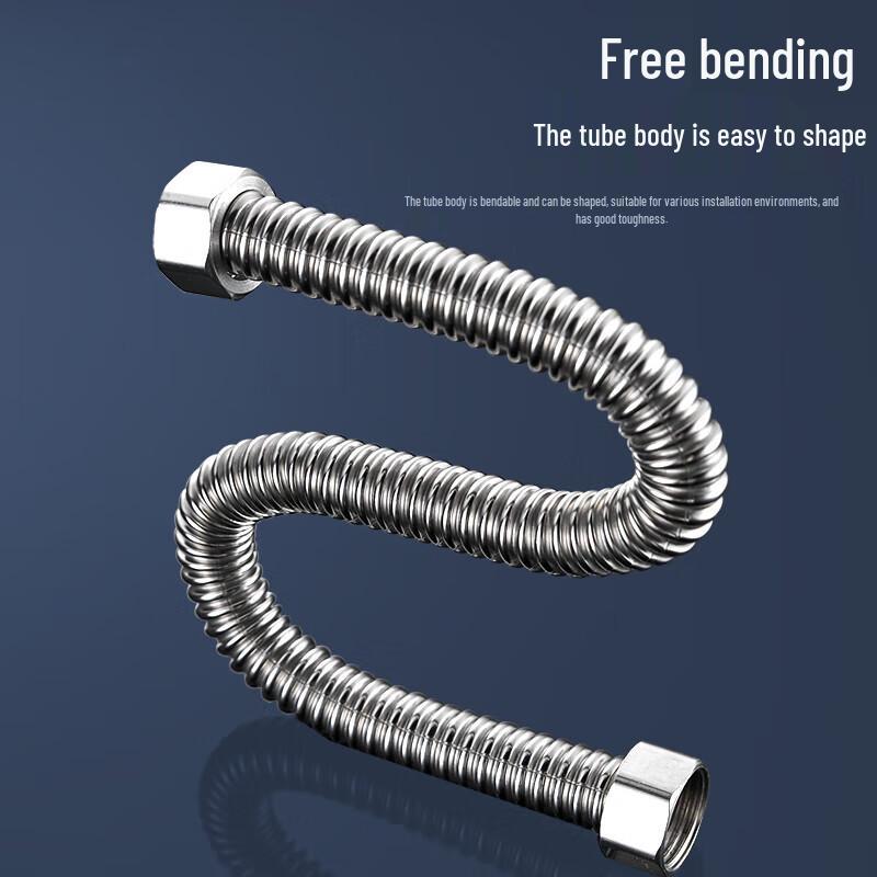 Stainless Steel Corrugated Water Heater Inlet Pipe