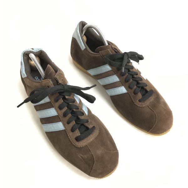 Adidas REKORD Leather Sneakers Brown Size 8.5 (26.5cm) Indonesia Made 00s Reissue Rare(USED)