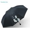 Paradise Umbrella, Dual-Purpose Sun and Rain Umbrella, Black Coating Umbrella, Sun Protection, Uv Protection, Sunshade Umbrella, Foldable Umbrella