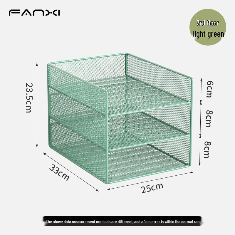 Metal Desktop File Organizer and Document Holder