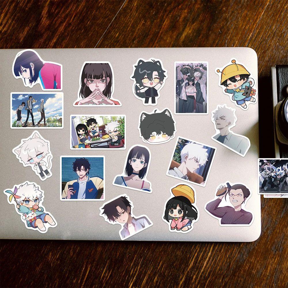 Cosplay Self-Adhesive Guitar Graffiti Stickers Anime Stickers Time Agent Stickers DIY Scrapbooking