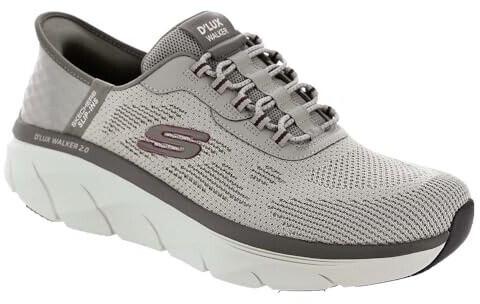 

Кроссовки Skechers D lux Walker 2 0 Rezinate - мужские туфли-слипы таупового цвета 41
