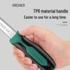 72-Tooth Reversible Quick Ratchet Socket Wrench with Large, Medium, and Small Fly Labor-Saving Thorns.
