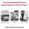 3W Multifunctional Solar Panel 6V Photovoltaic Panel Outdoor Mobile Phone Charger Emergency Power Supply For Iphone16 Huawei