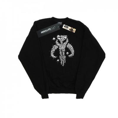 Mens The Mandalorian Blaster Skull Sweatshirt