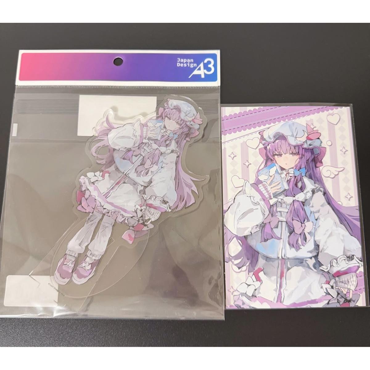 Used Touhou Project BOOKOFF collaboration 6th patchouli acrylic stand