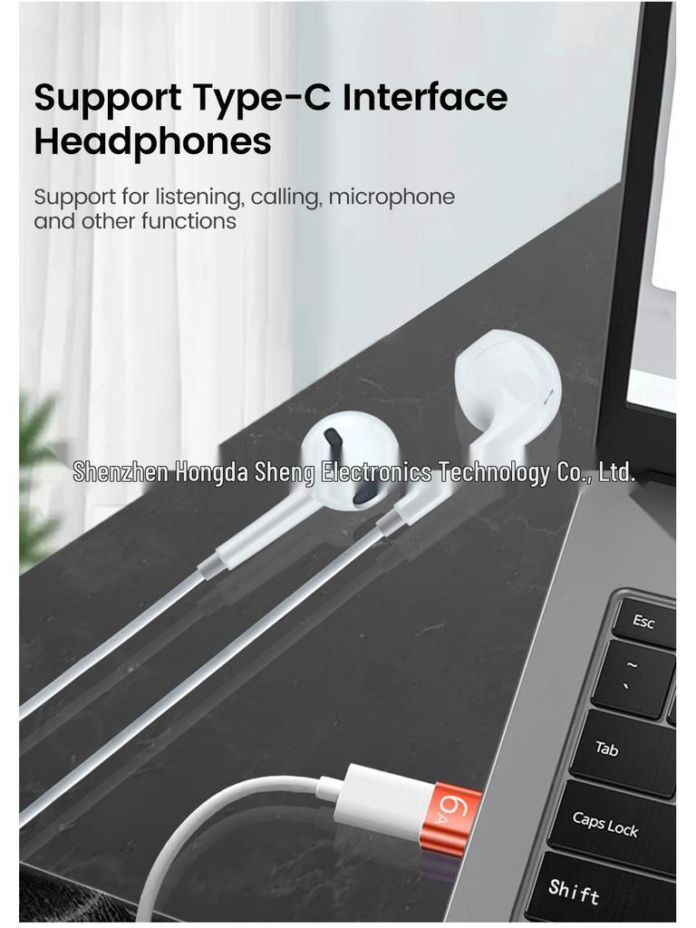 USB To Type-C Male To Female Charger, 6A Mobile Phone Adapter & USB-C Port Converter