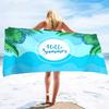 Summer Hawaii Beach Coconut Print Beach Towel Microfiber Bath Towels Bathroom Sport Bar Spa Golf Towel Quick Dry Swimming Cover