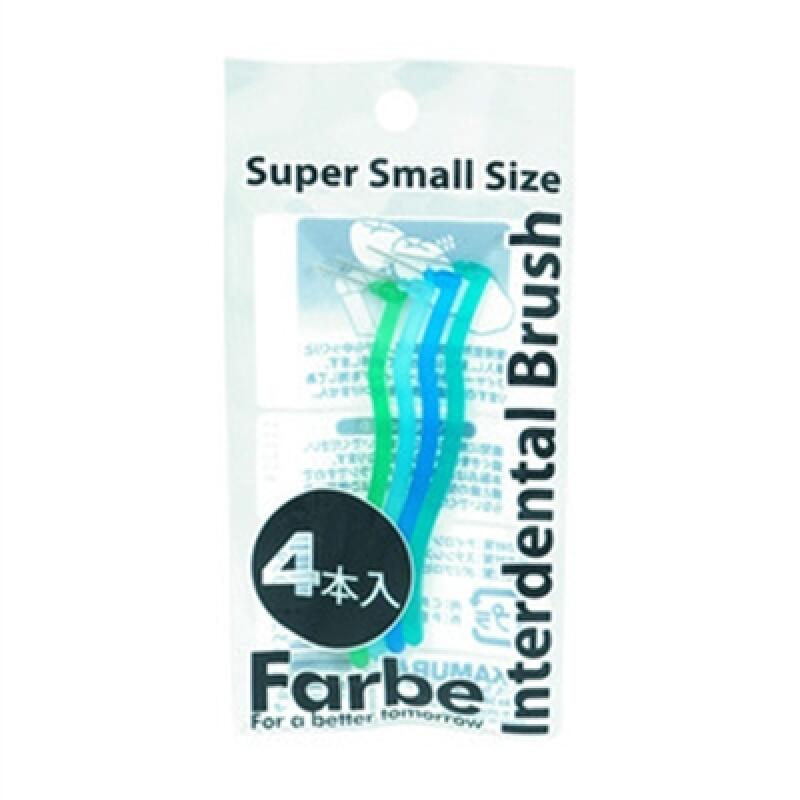 Interdental brush 4p L-shaped / Super small size