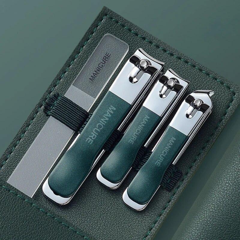 

Профессиональный набор кусачек для ногтей, портативные ножницы для ногтей, инструмент для маникюра и педикюра из нержавеющей стали, уход за ногтями на ногах