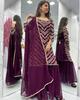 Indischer Pakistanischer Sharara Salwar Anzug Damen Bollywood Partykleidung Salwar Kameez Palazzo