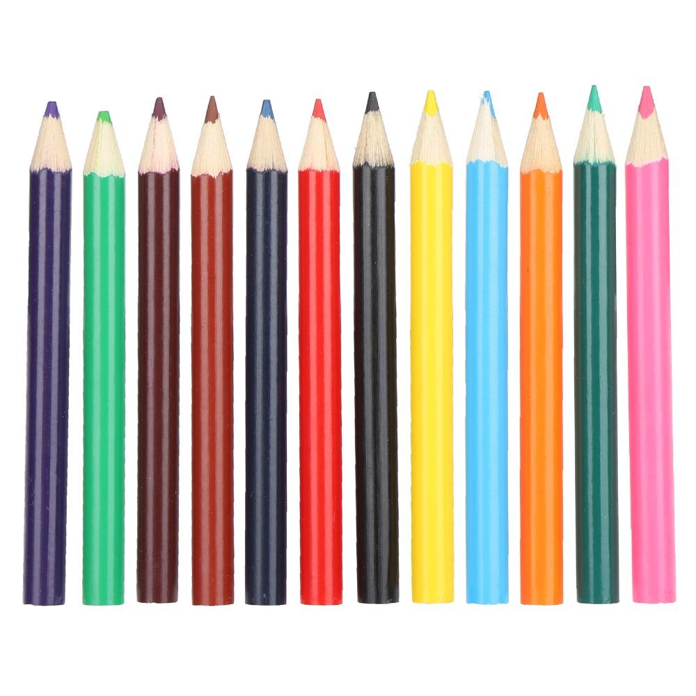 Mini Drawing Pencils Wood Sketching Color Pencils Graffiti Art Pencils Office Casual Doodling
