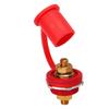 250A Battery Terminal Connector 3 8in Strong Strength Brass Stud Terminals for Car RV Boat Red