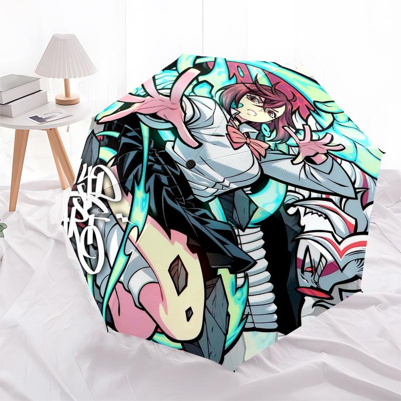 

1pc Liquid Art Umbrella Automatic Opening & Closing, Portable Folding Design, 8-Bone Iron Frame, Outdoor, Ideal Gift for Fans, Travelers, Everyday Use