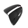 1 Pair Bright Carbon Fiber Black Car Side RearView Mirror Cover Trims Left Right for Mazda 3 Sedan Hatchback