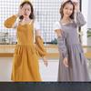 Pure Cotton Lightweight Apron, Household Work Clothes, Kitchen Apron