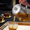 Tea Stainless Steel Tea Strainers Tea Leaves Kettle Teapot with Tea Strainers Glass Square Pot
