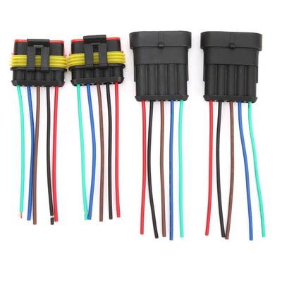 Available 5 Pin Car Waterproof Connector With Wire Cable Male/Female Car Connector Waterproof Plug Connector Boats