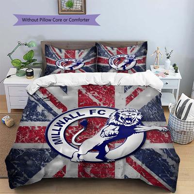 Millwall Football Club logoPattern Bedding,Quilt Set Quilt Cover Pillowcase Home Birthday Gift (1 * Duvet Cover + 2 * Pillowcase, Without Core)