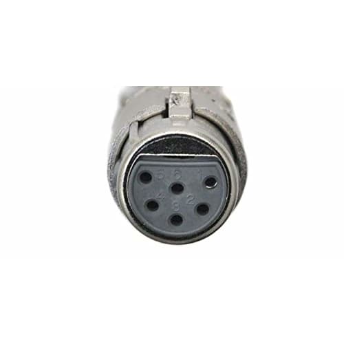 ITT XLR 6-pinners hunnkontakt XLR6-11C