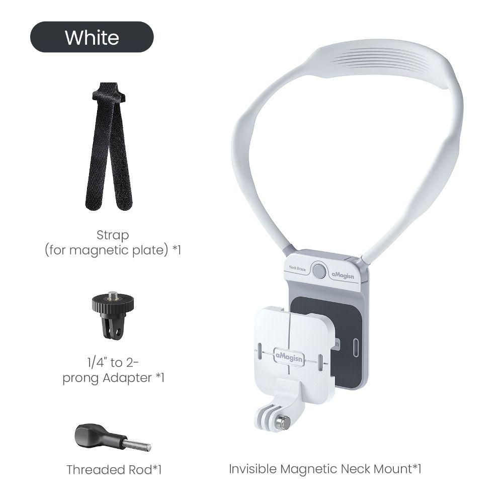 Magnetic Neck Mount Camera POV Mount for Insta360/DJI Osmo/GoPro Action Camera Accessories