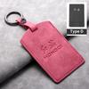 Sheepskin Leather Car NFC Card Samrt Key Case Cover Protector Shell For FAW Hongqi HS7 HS5 H7 H9 E-HS3 2019 Keychain Accessories