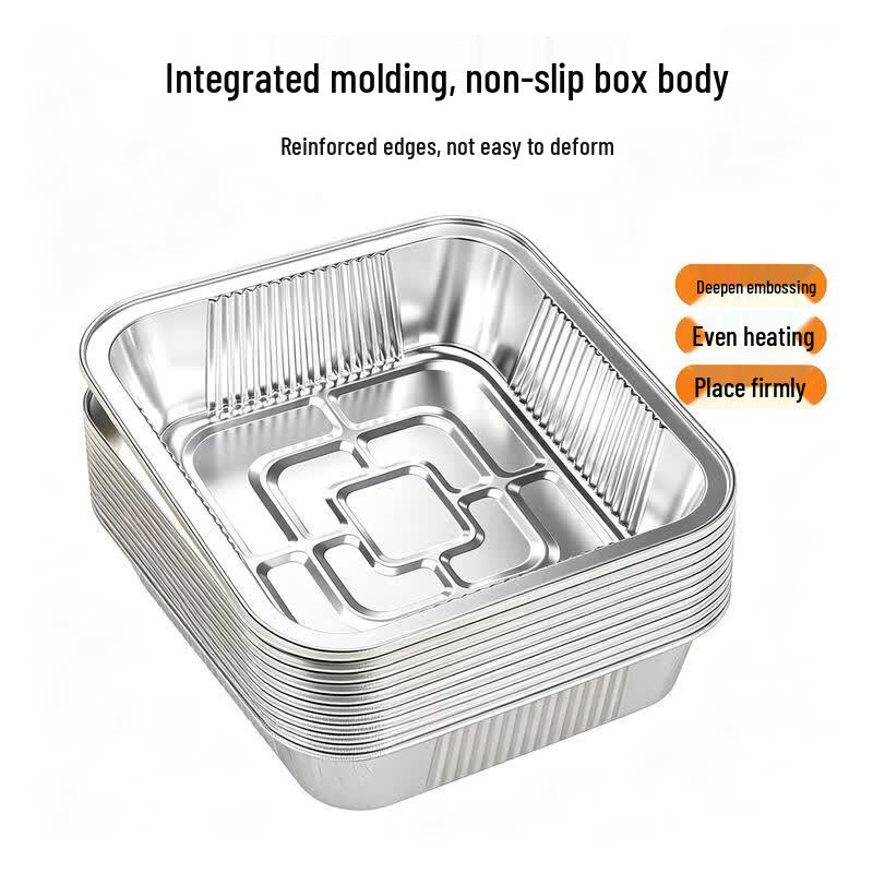 Food Grade Thickened Aluminum Foil Baking & BBQ Pans