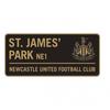 Newcastle United FC Two Tone Street Sign