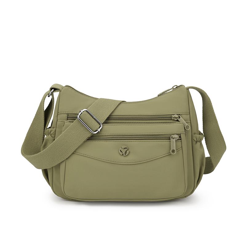 Lightweight Large Capacity Shoulder Bag Water-repellent Nylon Women's Crossbody Bag