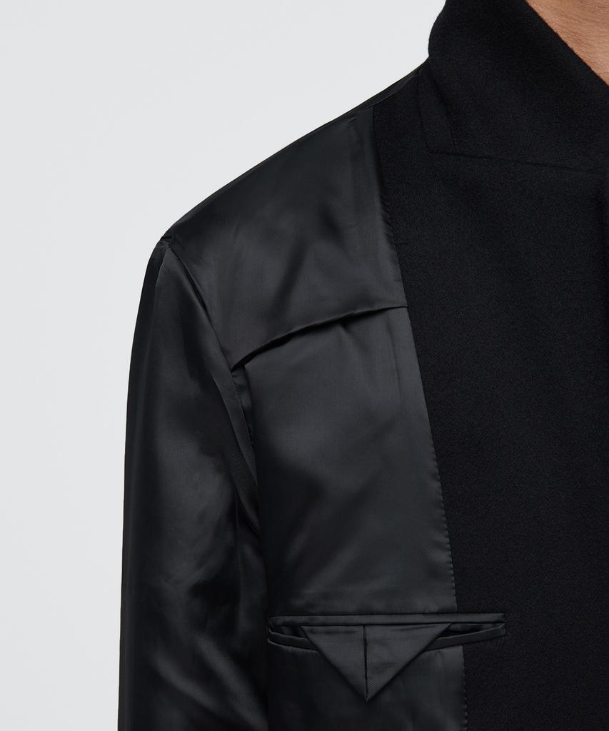 Musinsa Standard [Premium] 20% Cashmere Oversized Double Coat [Black]