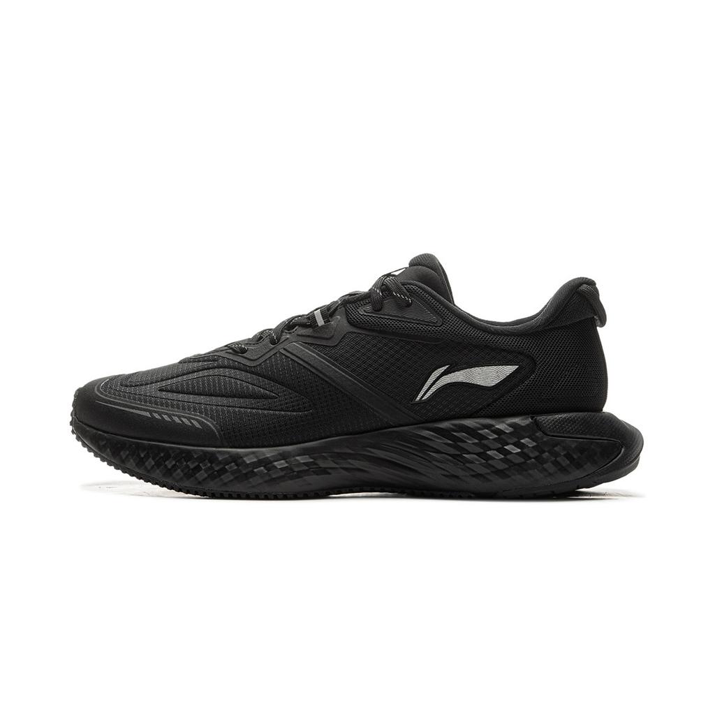 Li Ning Amortiguación Protectora Cloud Rebound Boost Envolvente Cómodo Antideslizante Resistente al Desgaste Zapatillas Casuales de Running de Caña Baja para Hombre ARSU057-3