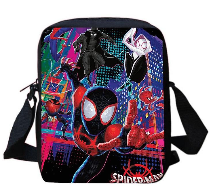 Spider-Man peripheral cartoon printed shoulder crossbody bag 8 inch