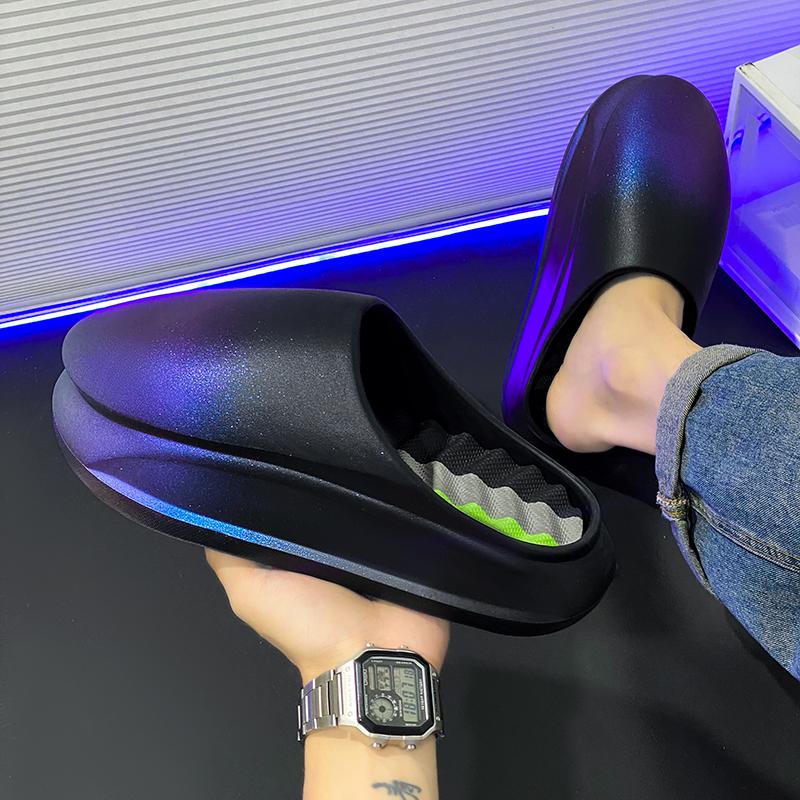 

Летние мужские и женские легкие повседневные спортивные сандалии на платформе, пара тапочек, нескользящая обувь для отдыха на открытом воздухе и пляжа 36-37