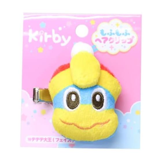 ENSKY Kirby Fluffy Hair Clip 11 King Dedede (Face)