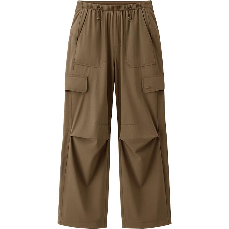 Beneunder Women s Loose Fit Cargo Parachute Sun Protection Pants WR247 M