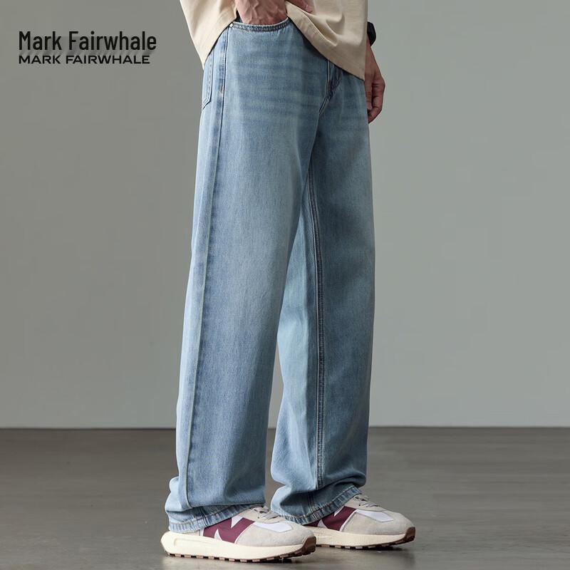 Mark Fairwhale Men's Lightweight Straight-Leg Jeans
