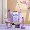 HANDUNYOU Light Luxury Purple Handbag Gift Set