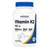 Nutricost Vitamin K-2 MK-4 100mcg 240 Capsules 1 Pcs