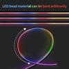 Full Color Streamer Car Ambient Lights RGB APP 64 Color Universal LED Interior Hidden Acrylic Strip Symphony Atmosphere Lamps