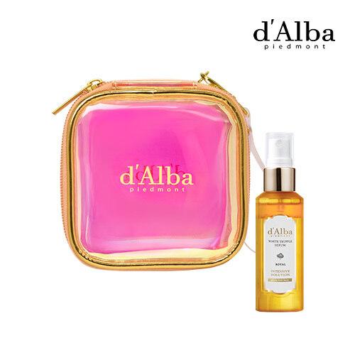 

[d Alba] White Truffle Royal Intensive Serum 60ml (1 bottle) + 1 holographic pouch_671811