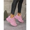 Candy Color Women's Thick Sole Casual Sneakers