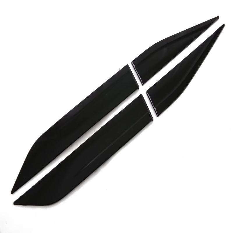 For BYD Seagull  2024 ABS carbonfiber Side Door Body Molding Line Cover anti-scratch Decoration strip Exterior Accessories