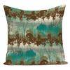 Decorative Throw Pillows Case Elephant Trees Animals Polyester Sofa Home Cushion Cover For Living Room Almofadas