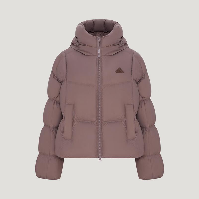 Adidas Women's Lightweight Hooded Short Down Jacket