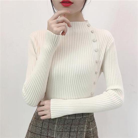 Womens Sweaters Winter Tops Turtleneck Sweater Women Pullover Jumper Knitted Sweater Pull Femme