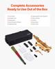 Gold Brass Alto Saxophone Eb E Flat Sax Beginner Kit with Case Mouthpiece