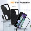 Samsung S26 Ultra/S24 Ultra Shockproof Case with A56 Stand - Triple Protection, Cross-Border Compatible