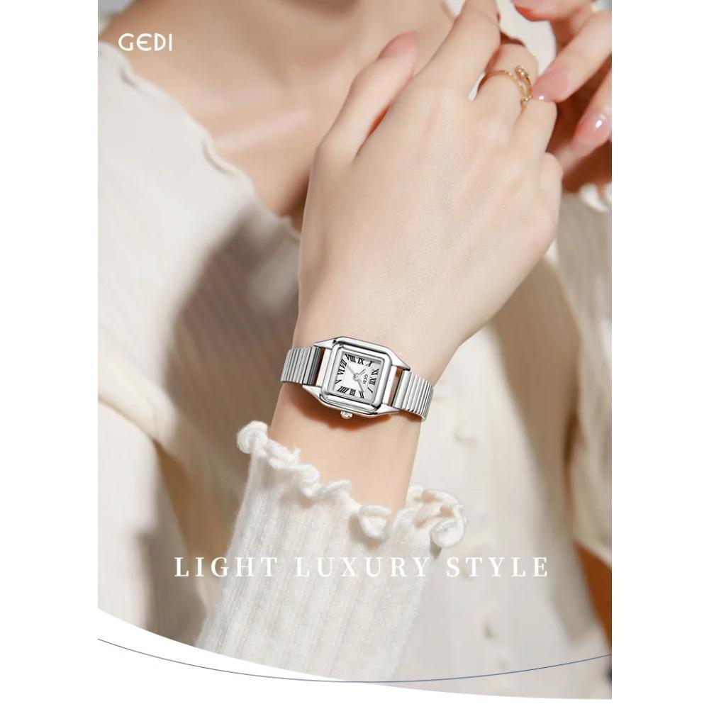 UTHAI CQ469 New Women watch Vintage Light Luxury High Beauty Quartz Watch Light Luxury Clock Giftwatches for woman