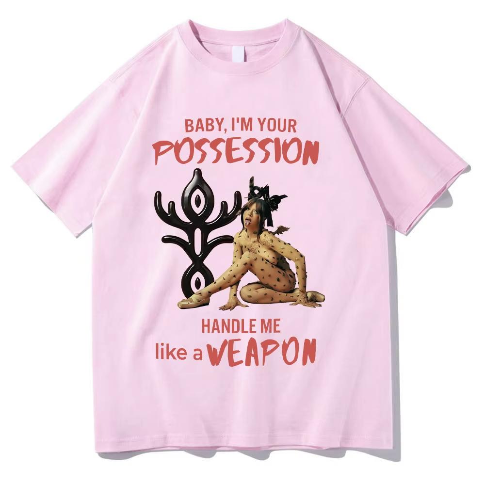 BABY IM YOUR Possession Graphic T Shirts Melanie Martinez Fashion High Quality Cotton Tshirts Women Unisex Oversized Casual Tees