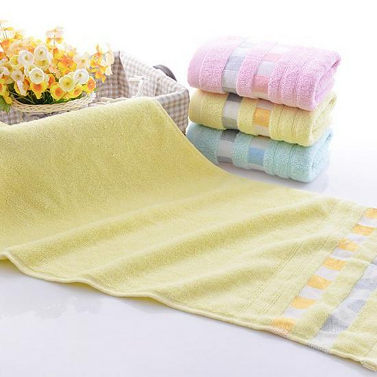 Weiches, wasserabsorbierendes Jacquard-Handtuch aus reiner Baumwolle - Ideales Erwachsenengeschenk oder Arbeitsschutz-Accessoire